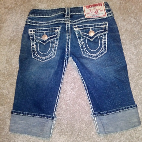True Religion Sophie Super T Shorts size 25 - Picture 2 of 5